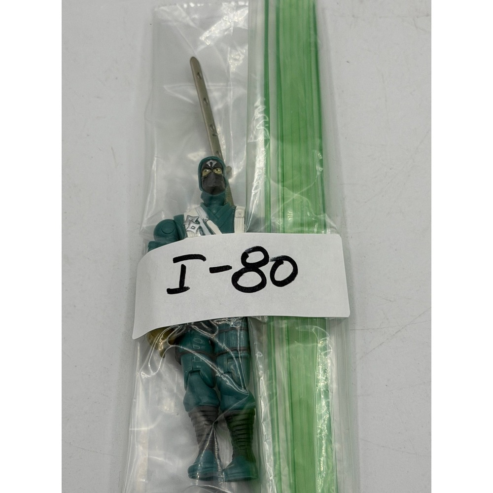 GI Joe Cobra Ninja Trooper V1 2004 Valor vs Venom 3.75 Loose Action Figure 3.75" - Picture 16 of 16